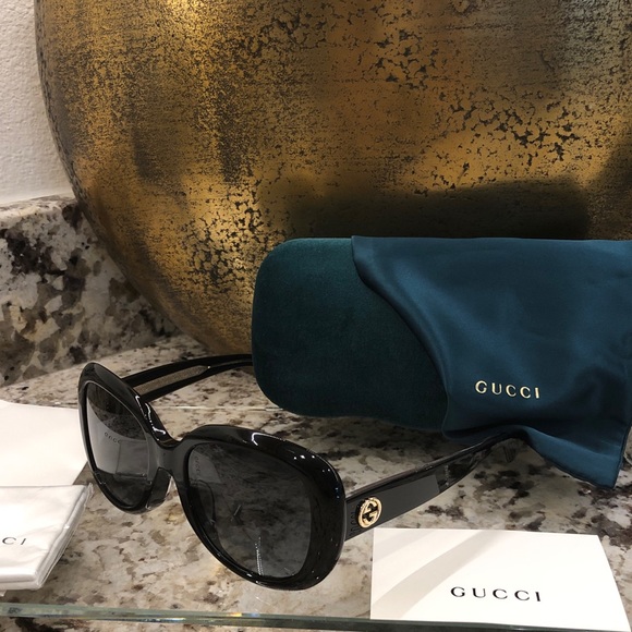 gucci women's gg0140sa 55mm sunglasses